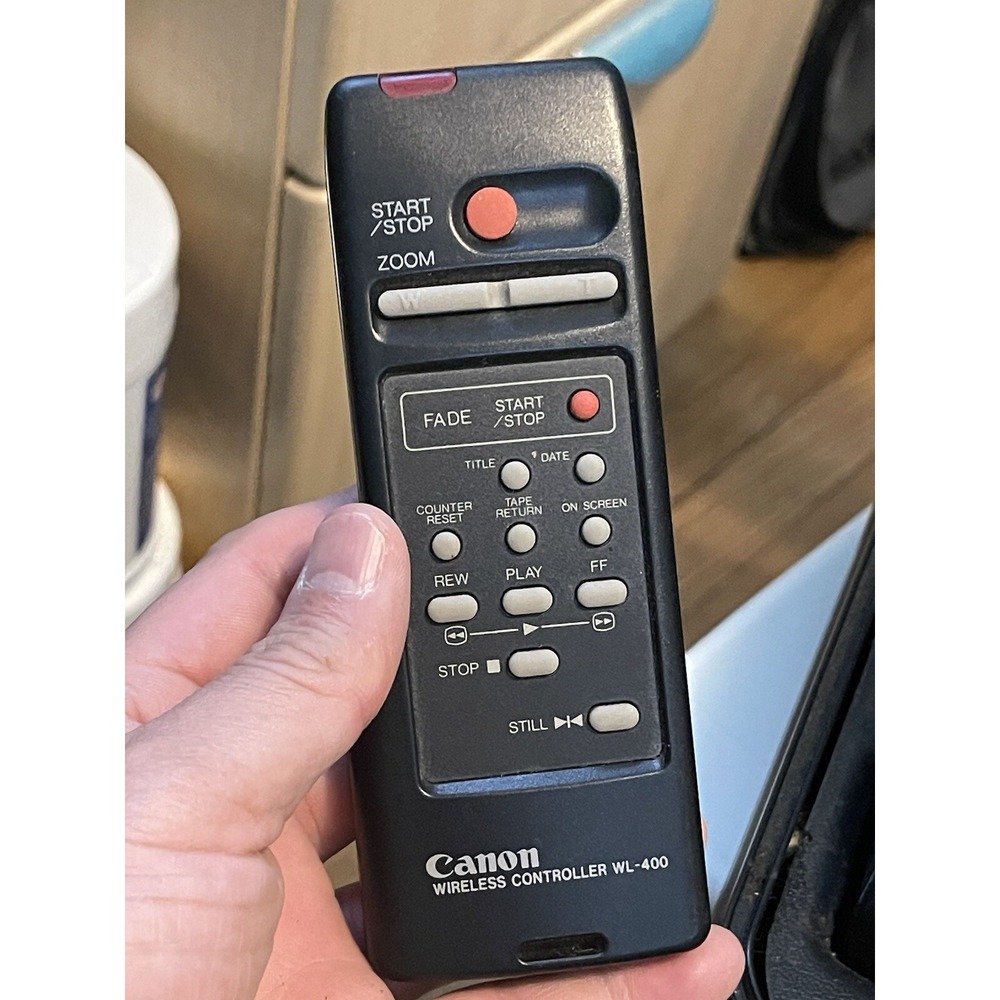 Genuine CANON WL-400 Hi8 Camcorder Remote For Canon E53